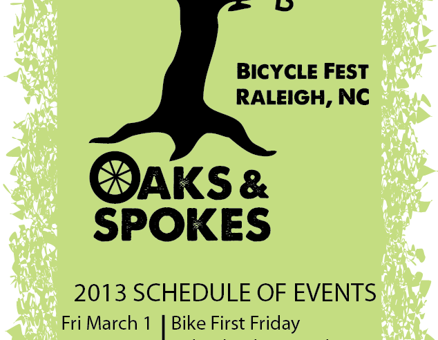 Oaks & Spokes Poster
