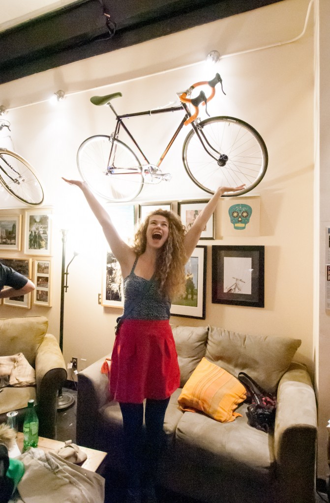Katie and Bike