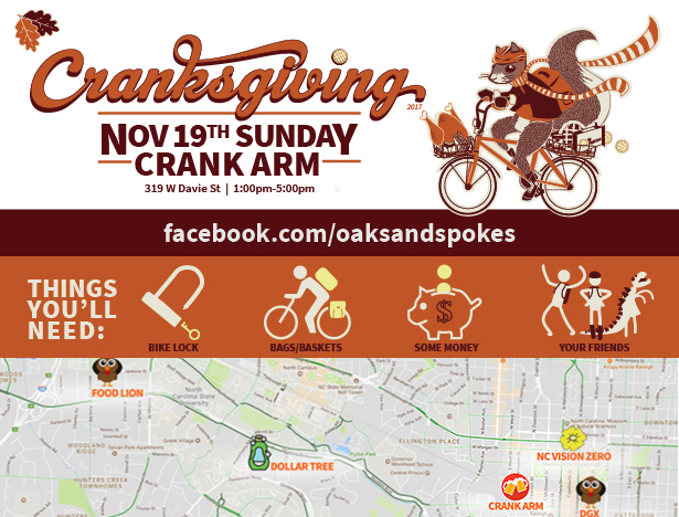 2017 Cranksgiving is this Sunday!