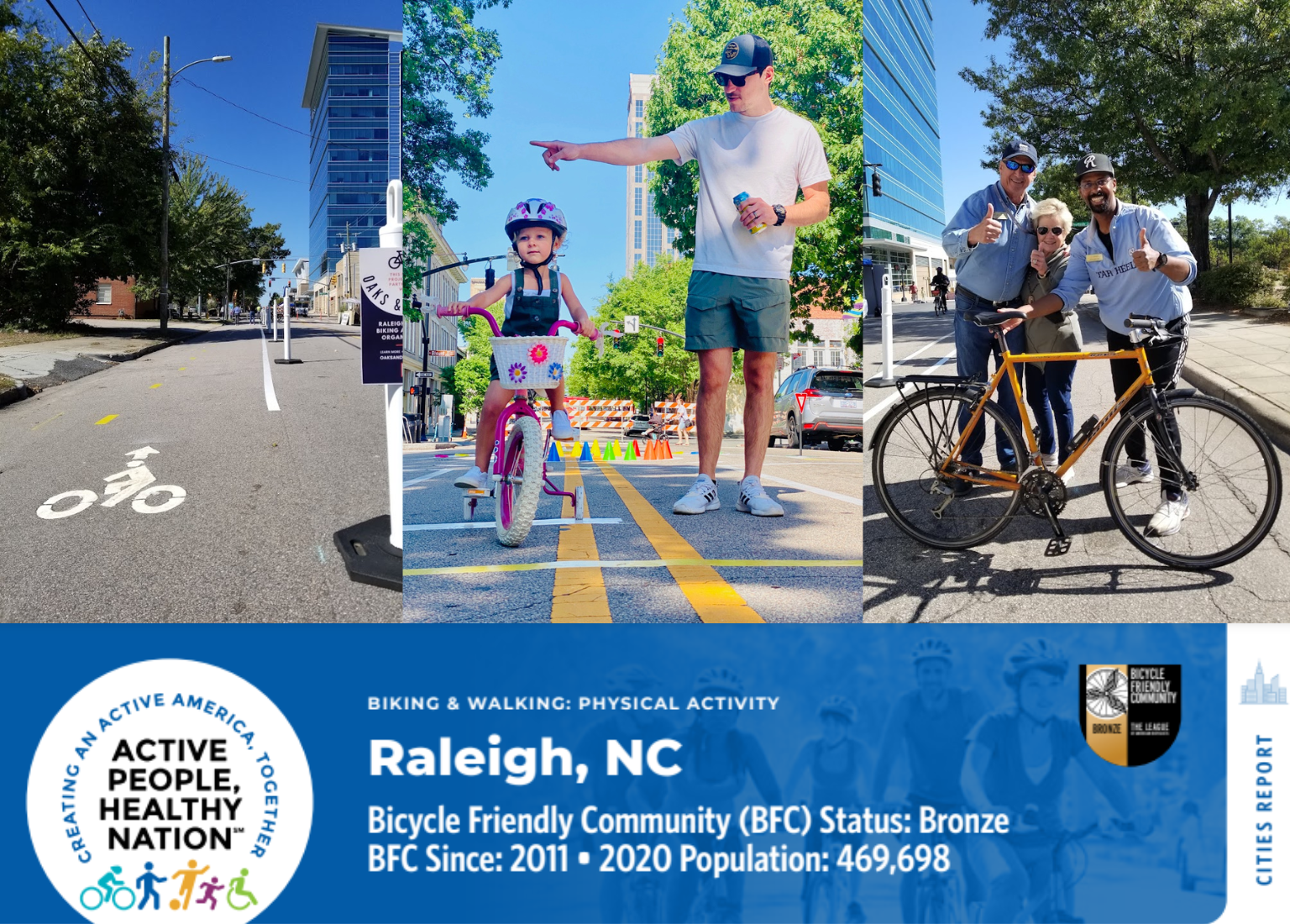 American Bicyclist eNews: State and City Fact Sheet on Raleigh